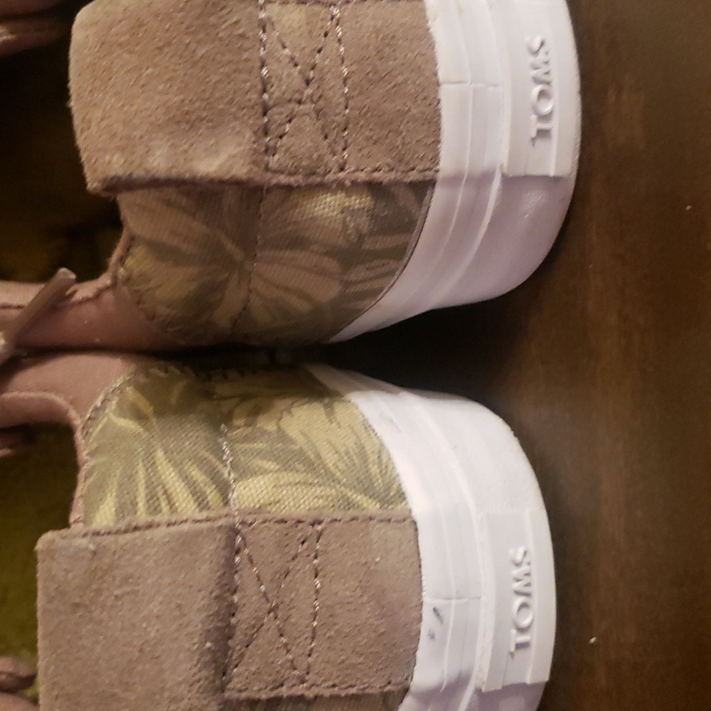 TOM'S VALDEZMEN'S SNEAKER SUEDE DESERT TAUPE - Picture 7 of 7